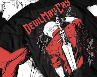 デビル メイ クライ Tシャツ：ヴァージル デビルトリガー、DMC3 ユニ
