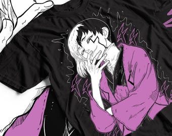 Shirt Japanese Anime Design, Unique Fashion, Creative Apparel, Stylish Graphic Tee, Gift for Lover