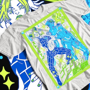 Graphic Anime Tee - Unisex Heavy Cotton T-Shirt, Japanese Anime Gift for Anime Lovers, Vintage Manga Shirt, Best Anime Tee, Japanese Tee