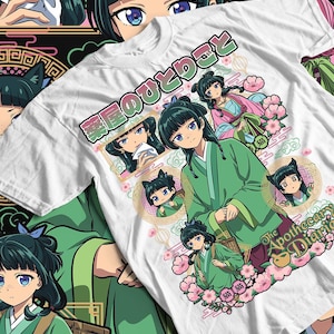 Maomao Die Apotheker-Tagebücher Wesentliches T-Shirt Anime Schwarzes Hemd Alle Größe