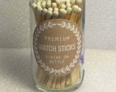 Our larger FARMHOUSE MATCH BOTTLE Longer match sticks