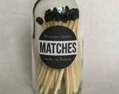 B W Match Bottle 50 match sticks