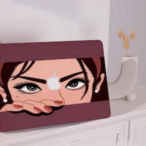 Cartoon Character Pro Mac Protective Case Personalized Name For Macbook Air 11/13/15,Macbook Pro15/16 Apple Laptop 2025 Macbook Cover