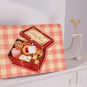 Vintage Treats Box Pro Mac Protective Case Personalized Name For Macbook Air 11/13/15,Macbook Pro15/16 Apple Laptop 2025 Macbook Cover