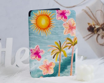 Funda personalizada con diseño playero para Kindle Paperwhite 1/2/3/4, funda para Paperwhite, Paperwhite 6.8, Kindle 2019/2022, funda para Kindle Paperwhite