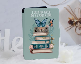 Aquarel fantasieboeken Kindle gepersonaliseerde hoes Paperwhite 1/2/3/4, Paperwhite 6,8", Kindle 2022, Kindle Paperwhite-hoes, Paperwhite-hoes