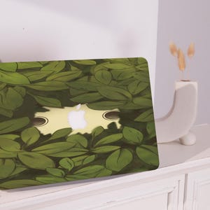 Cute Peek Pattern Pro Mac Protective Case Personalized Name For Macbook Air 11/13/15,Pro15/16 Apple Laptop 2025 2024 Macbook Cover