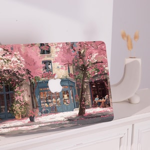 Cherry Blossom Shop Pro Mac Protective Case Personalized Name For Macbook Air 11/13/15,Pro15/16 Apple Laptop 2025 2024 Macbook Cover