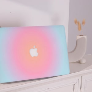 Dreamy Color Blend Pro Mac Protective Case Personalized Name For Macbook Air 11/13/15,Macbook Pro15/16 Apple Laptop 2025 2024 Macbook Cover
