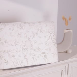 Elegant Floral Sketches New Pro Mac Protective Case Personalized Name For Macbook Air 13/15, Pro15/16 Apple Laptop 2025 2024 Macbook Cover