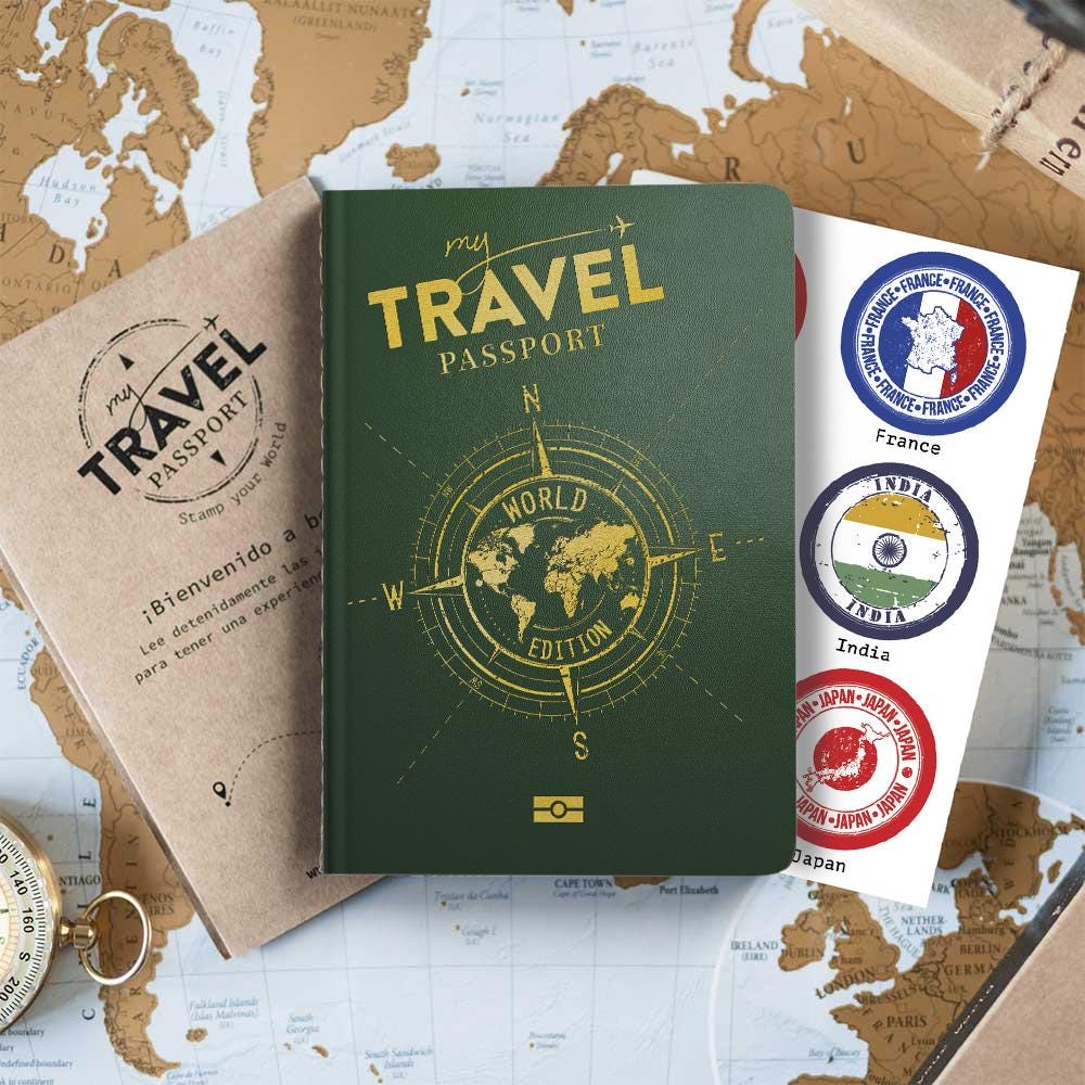 My Travel Passport - WORLD Edition - Etsy
