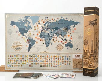 Mijn STAMPMAP Wereldeditie
