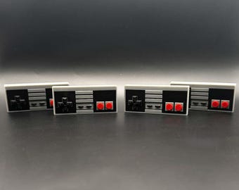 Retro NES Controller Keychain | Gamer Gift | Classic Video Game Keychain