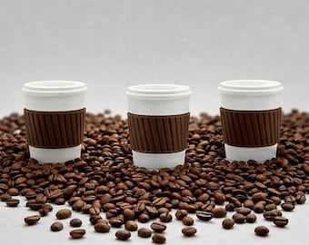 Mini Coffee Cup Keychain: To-Go Cup Accessory, Barista Gift
