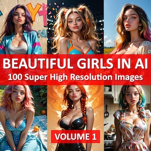 Beautiful Girls in AI Volume 1 SFW