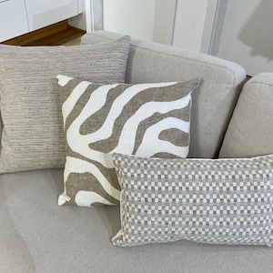 Pillow set, Wabi Sabi, sofa cushion, set of 3 cushions, decorative cushion, beige cushion cover, boho style, pillow, patterned decorative cushion, gift for mom