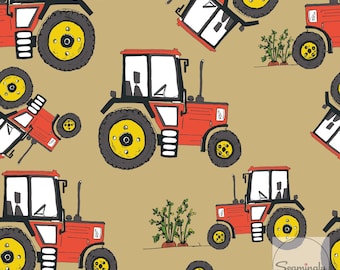 Spring Farm Tractor Seamless Pattern, Spring Seamless Pattern, Tractor Repeat Pattern, Seamless Pattern, Sublimation Design, Farm design