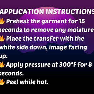 a picture of a mountain with a caption that reads application instructions