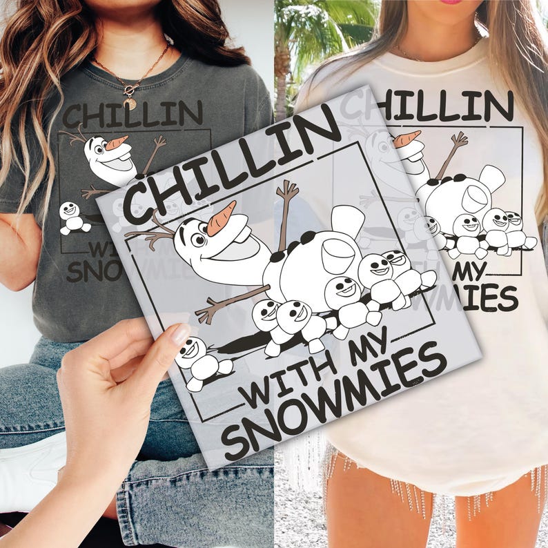 a woman holding a book with a picture of a couple of cartoon characters on it