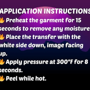 a picture of a mountain with a caption that reads application instructions