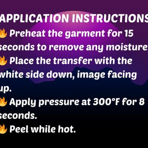 a picture of a mountain with a caption that reads application instructions