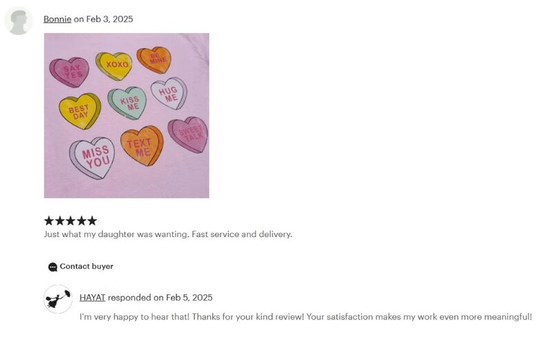 a screen shot of a page with a picture of hearts on it