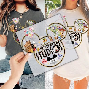 Disney Hollywood Studios DTF Transfer for Ready to Press, Disney Trip Ready to Apply for Heat Press, Custom DTF Prints, Shirt Transfer