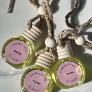 French Floral Car Diffuser | Vanilla & Citrus Blossom Air Freshener