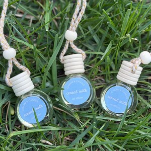 Cereal Milk Car Diffuser | Sweet Vanilla Sugar Scent, Creamy Strawberry Fragrance