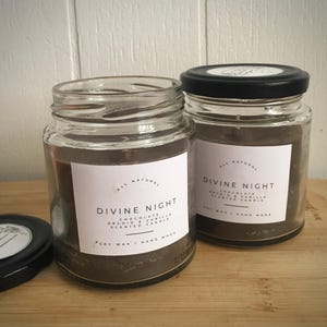 Hand-poured Scented Soy Candles, 5 oz Jar Candles