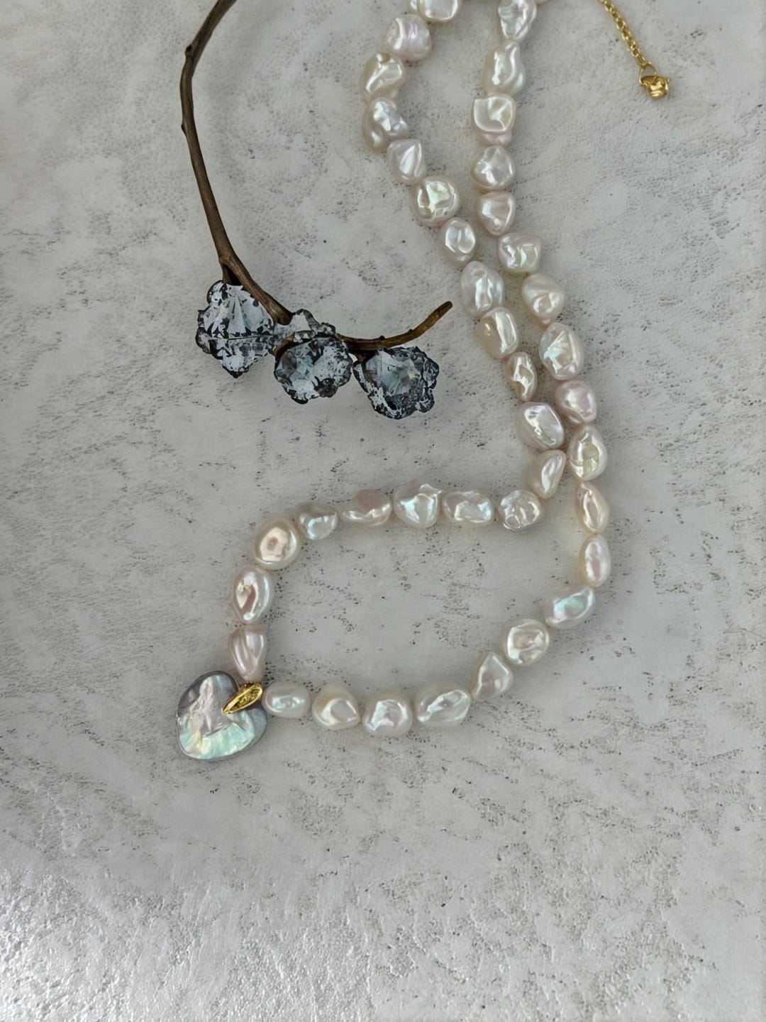 Mini Baroque Freshwater Pearl Necklace