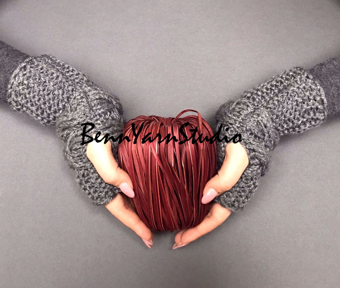 Fingerless Gloves_y2k Style Arm Accessory_winter Wrist Arm Etsy