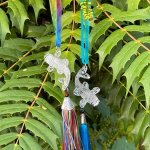 Resin Koi Ornaments With Tassels - Ideal for your Christmas Tree!