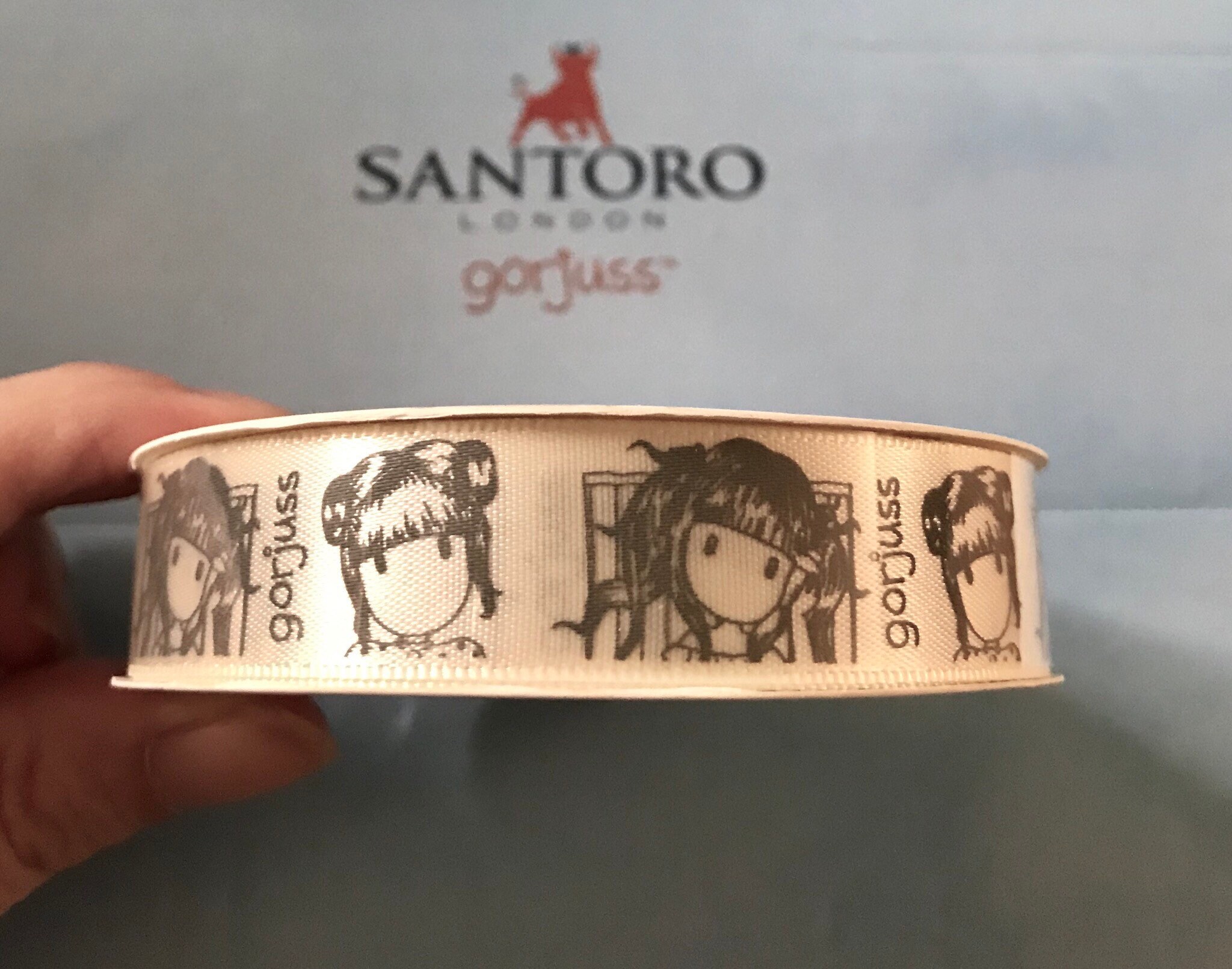 Gorjuss Satin Ribbon by Santoro 10m per Roll. Single or Set Etsy