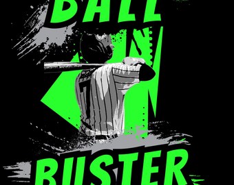 Ball Buster Athlete Slogan T-Shirt, lustiges Grafik-T-Shirt, sportliche Mode, ideal für alles Alter, Geschenk für Freunde, Freizeitkleidung