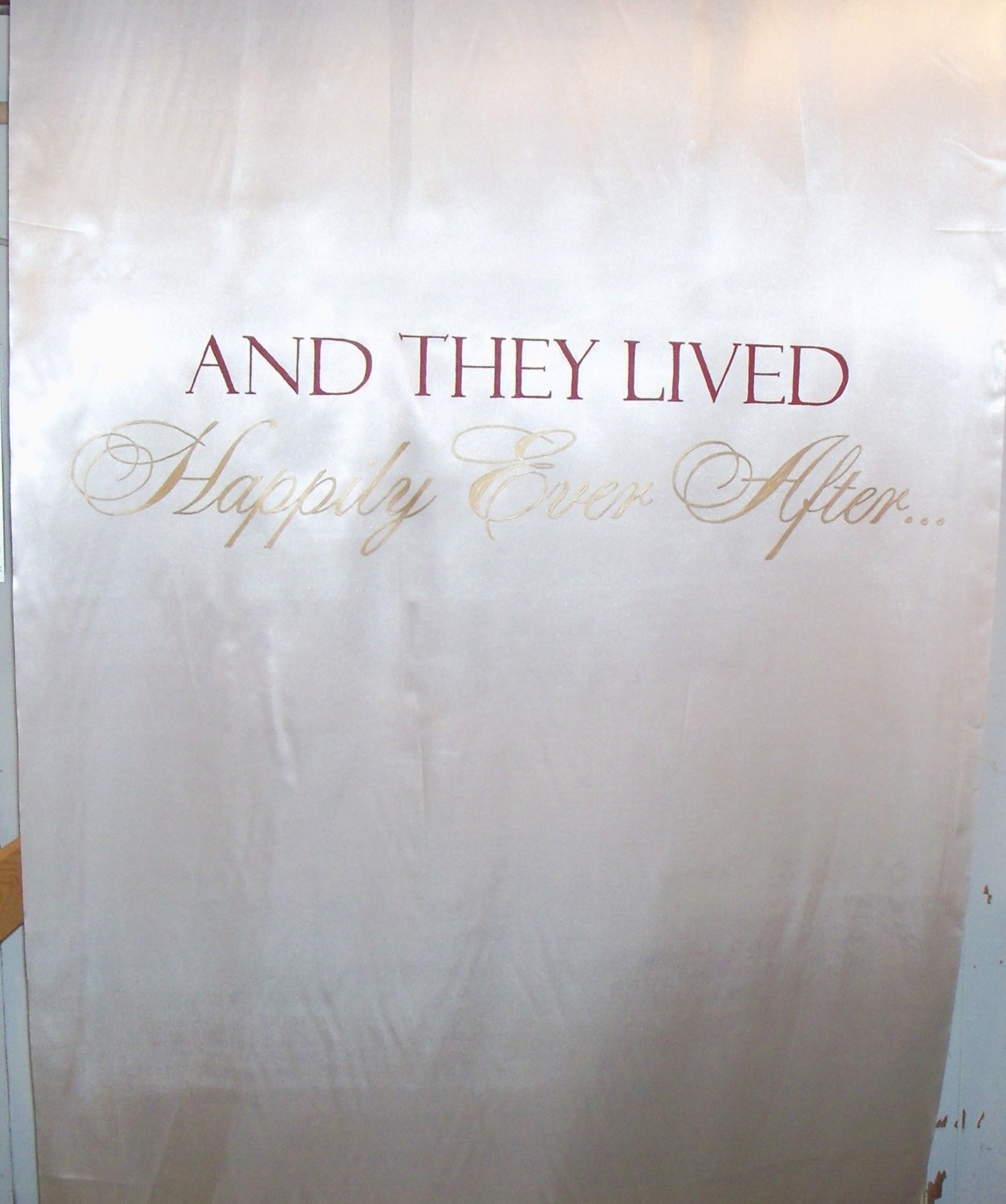 Wedding Aisle Runner Personalized Quote Verse Phrase Custom Etsy