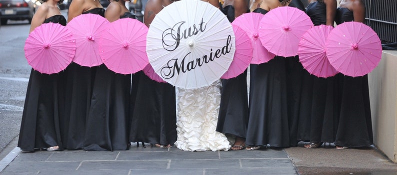 Parasols Wedding Props