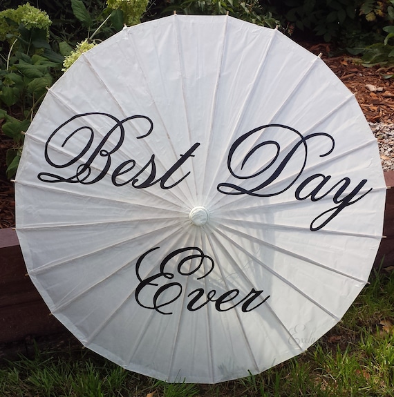 Personalized parasols for weddings online