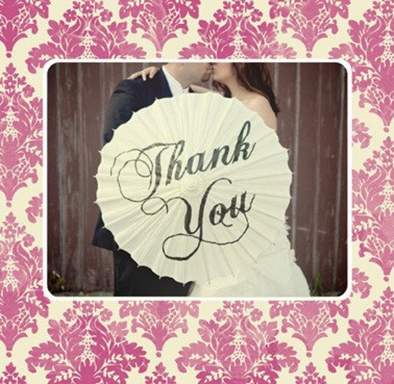 Wedding Thank You Cards Photo Prop