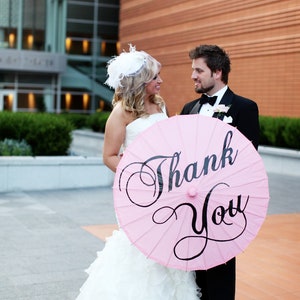 Personalized Wedding Thank You Photography Prop Thank You cards