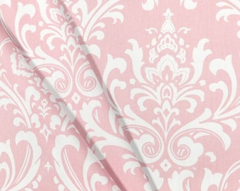Pink Napkins Floral Damask Napkin Set Light Pink Wedding Table Centerpiece Pink Napkins Linens Baby Girl Shower Decor Garden Party Decor