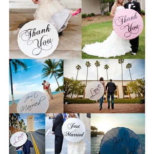 Personalized Wedding Thank You Photography Prop Thank You cards