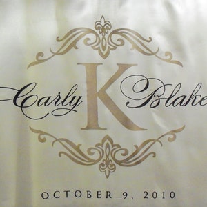 Wedding Aisle Runner Real Fabric Isle Runner Personalized Hand Painted Ceremony Decoration Bridal Accessory Custom Name Decor