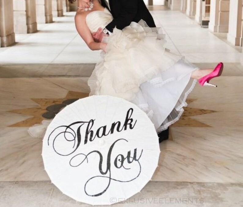 Wedding Thank You Cards Photo Prop