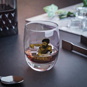 Manny Pacquiao Whiskey Glass: Sports Fan Barware Collectible