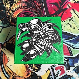 MTG Commander Deck Box Assassin Art w/ Commander Window – 100+ Card Storage case