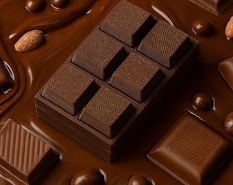 Chocolate Bar Fidget Clicker – Sensory Stress Relief Toy