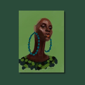 AZONA, art deco, digital art print, Giclée print
