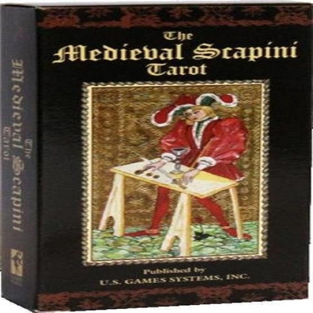 The Medieval Scapini Tarot Deck - Etsy