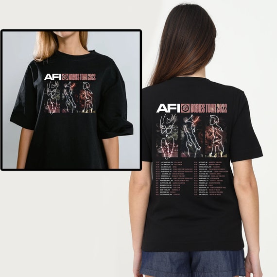 afi bodies tour merch